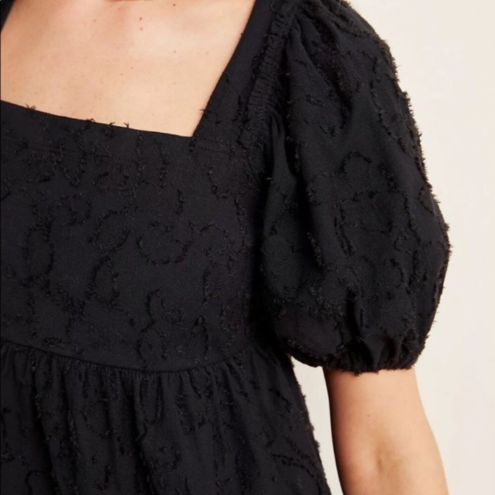 ❌SOLD❌NWT Anthropologie Batia Textured  Top - Picture 5 of 9